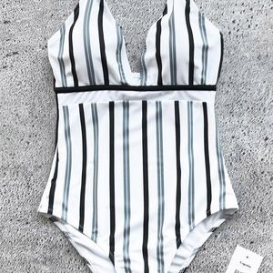 Pin Stripe One Piece
